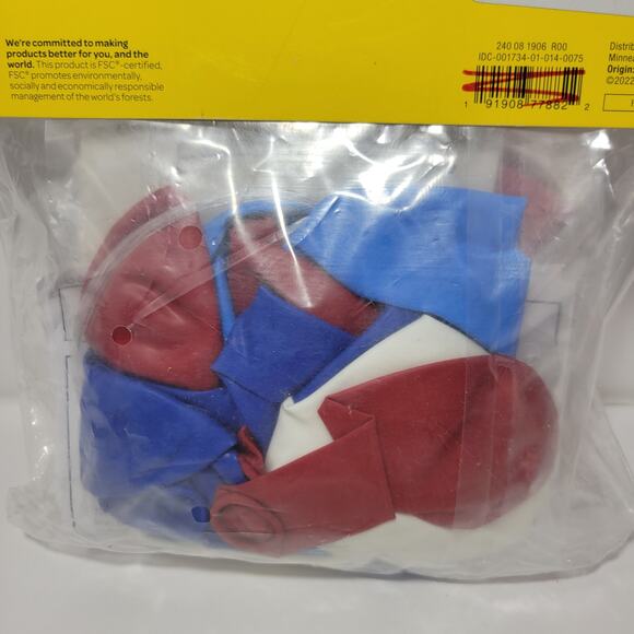 Sun Squad Patriotic USA 4th of July Celebration Decoration Kit Garland NEW 21pc - Picture 7 of 7